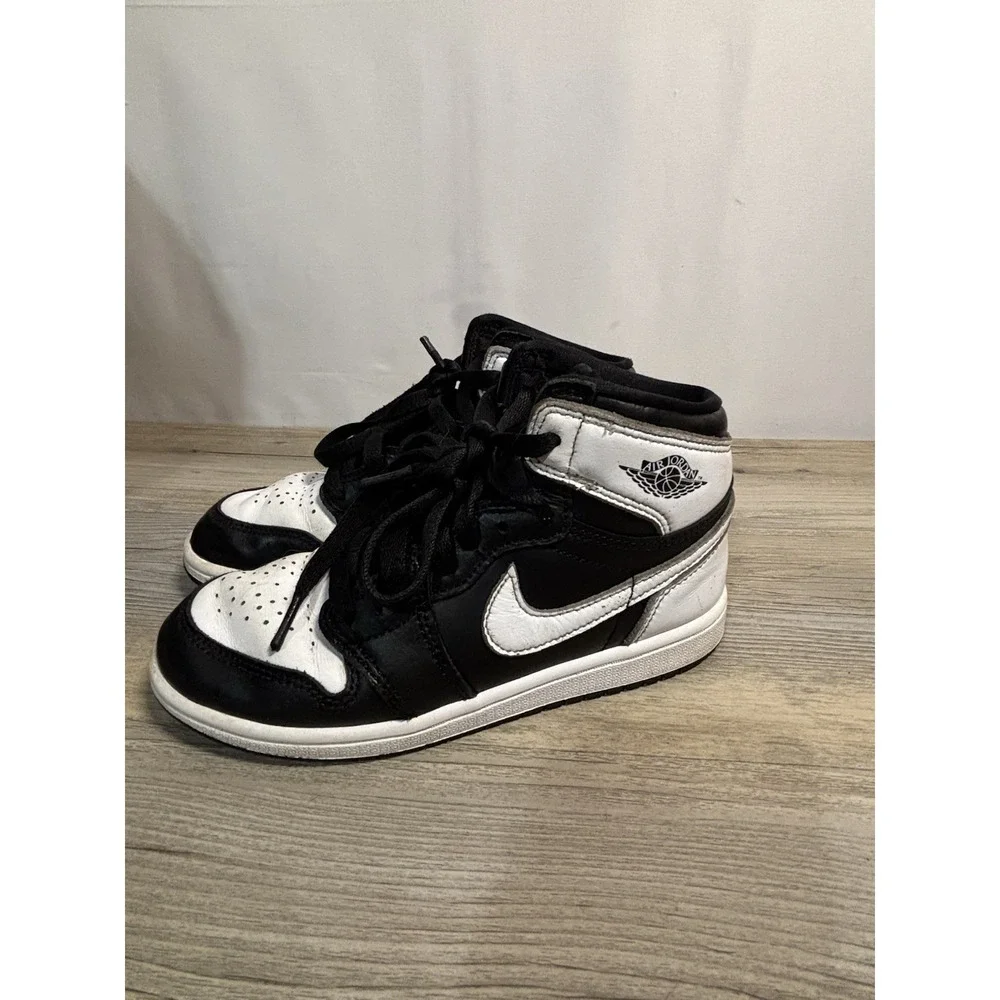 Air Jordan Little Kids 1.5 1 Retro High OG Black White Panda FD 1412-010